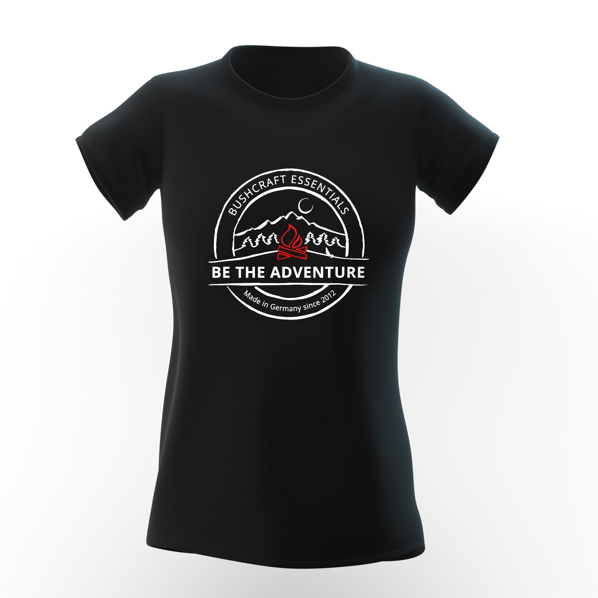 Bushcraft Essentials BE THE ADVENTURE t-shirt femme S Noir