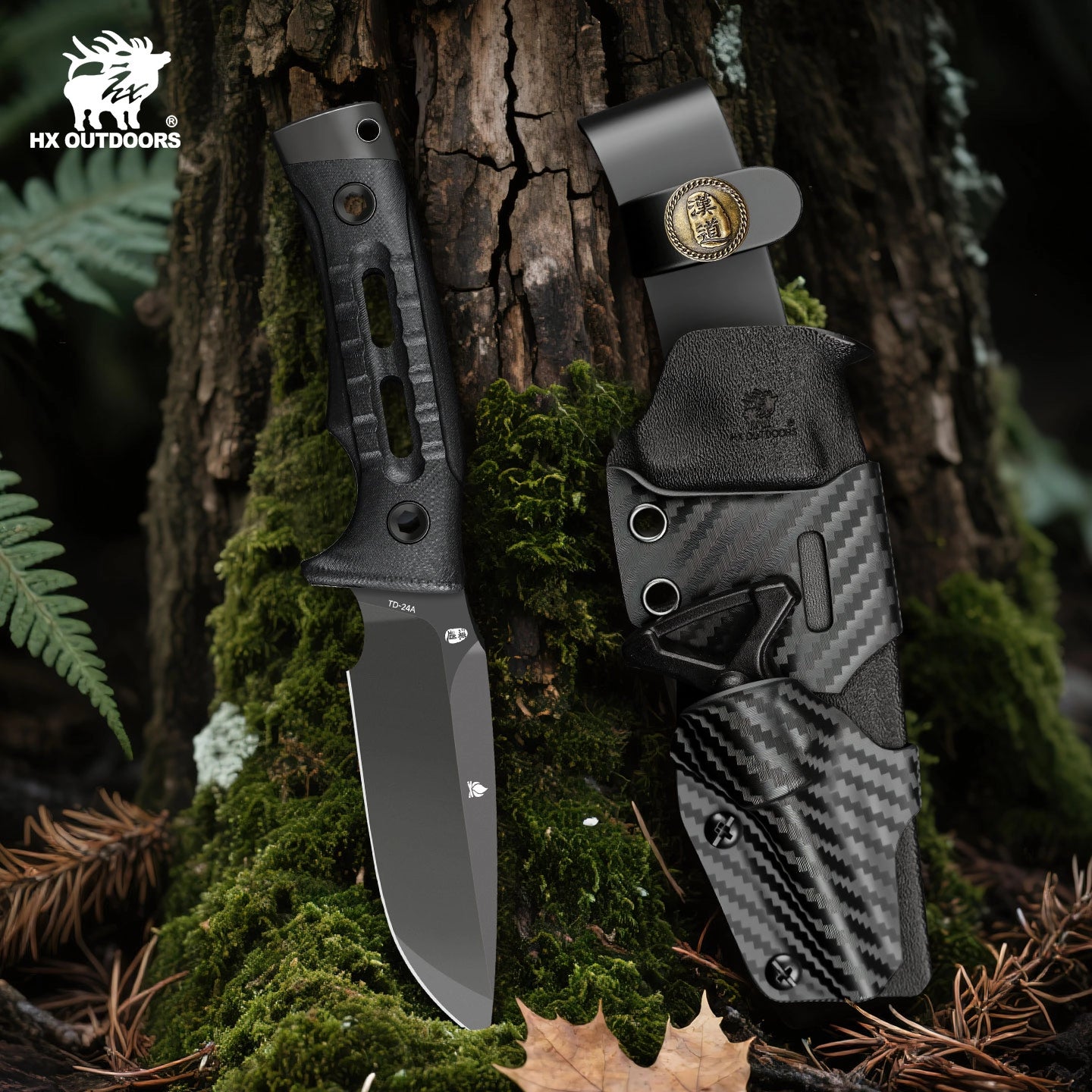HX Rock Apex TD-24A couteau fixe MagnaCut 22,5 cm G10