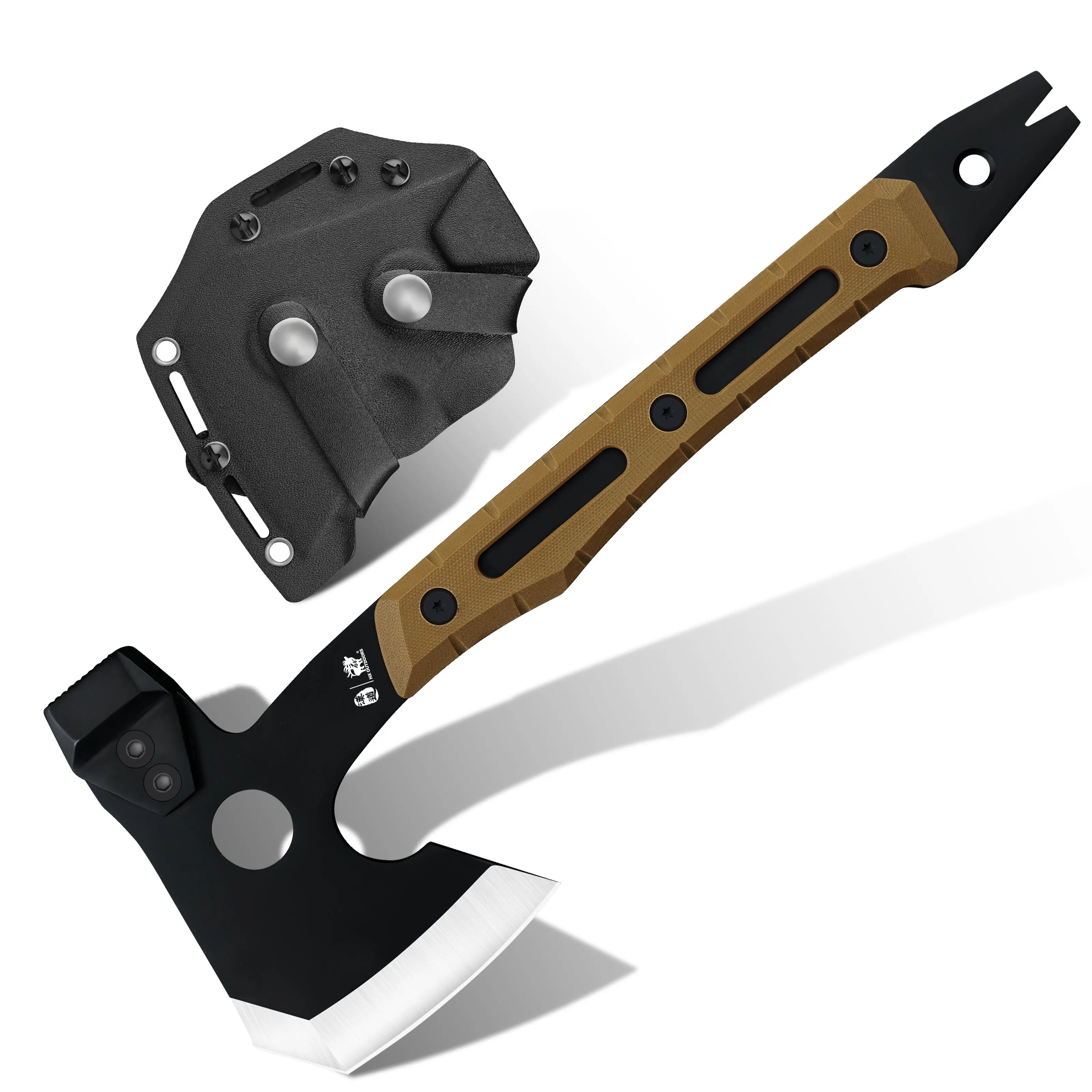 HX Ironside FT-16B hachette camping TAN G10 711 g