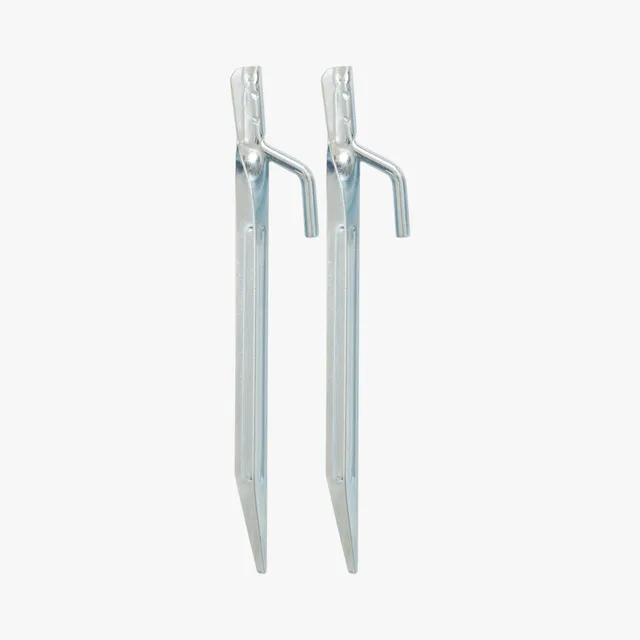 Highlander Steel Angle piquets tente 18 cm x6 acier