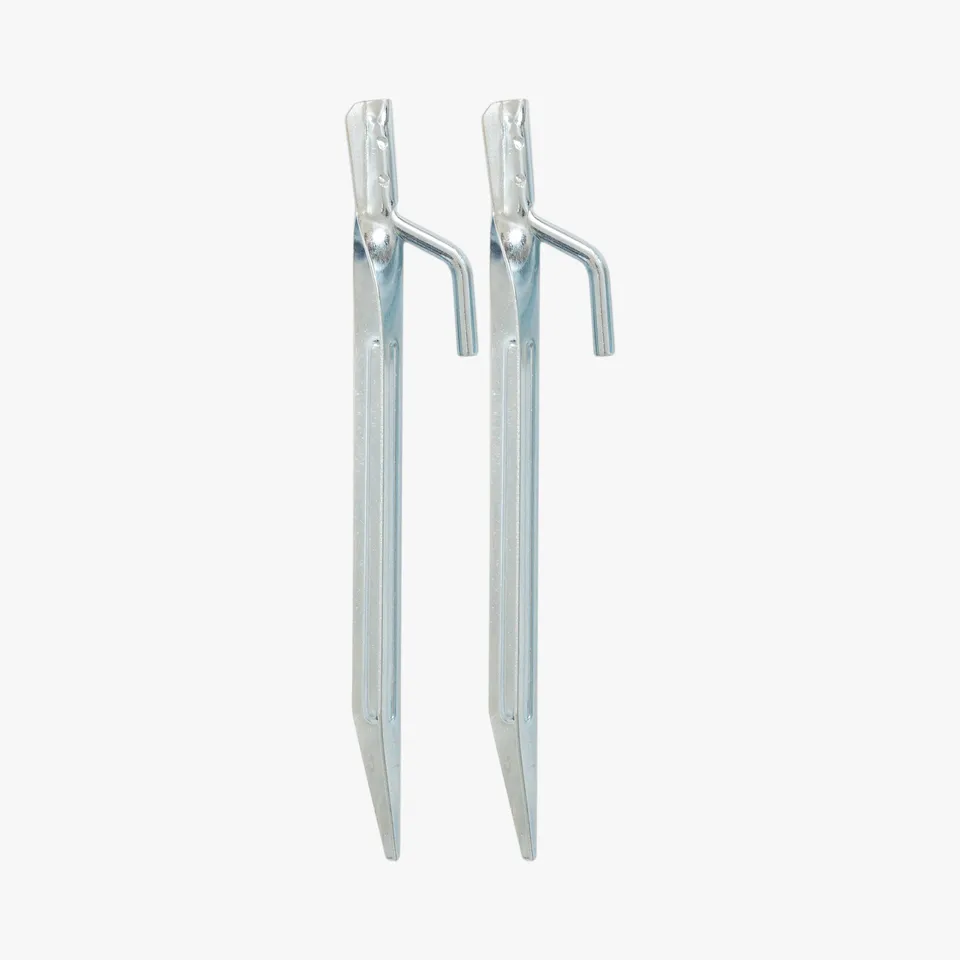 Highlander Steel Angle piquets tente 18 cm x6 acier