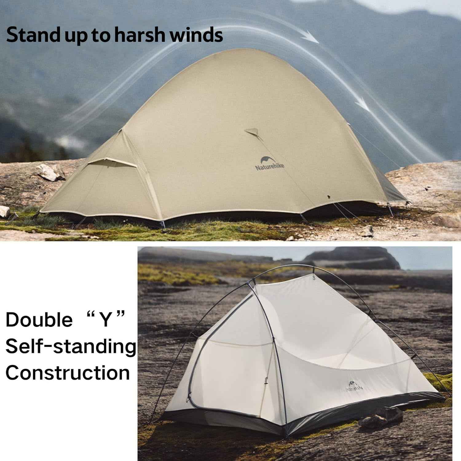 Naturehike Cloud Up Pro tente randonnée 2 places verte