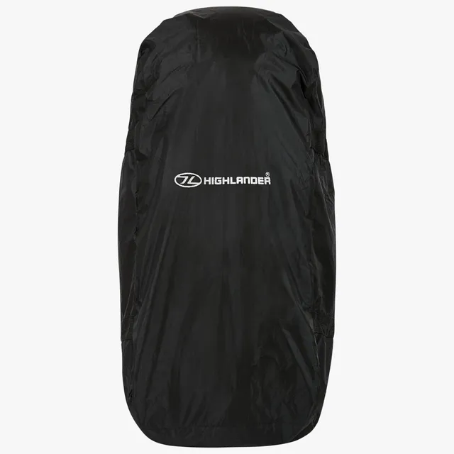 Highlander Combo housse pluie sac à dos 50-70L noir imperméable