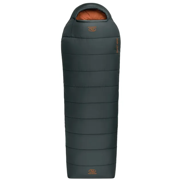 Highlander Rayet 450 sac de couchage 4 saisons gris foncé