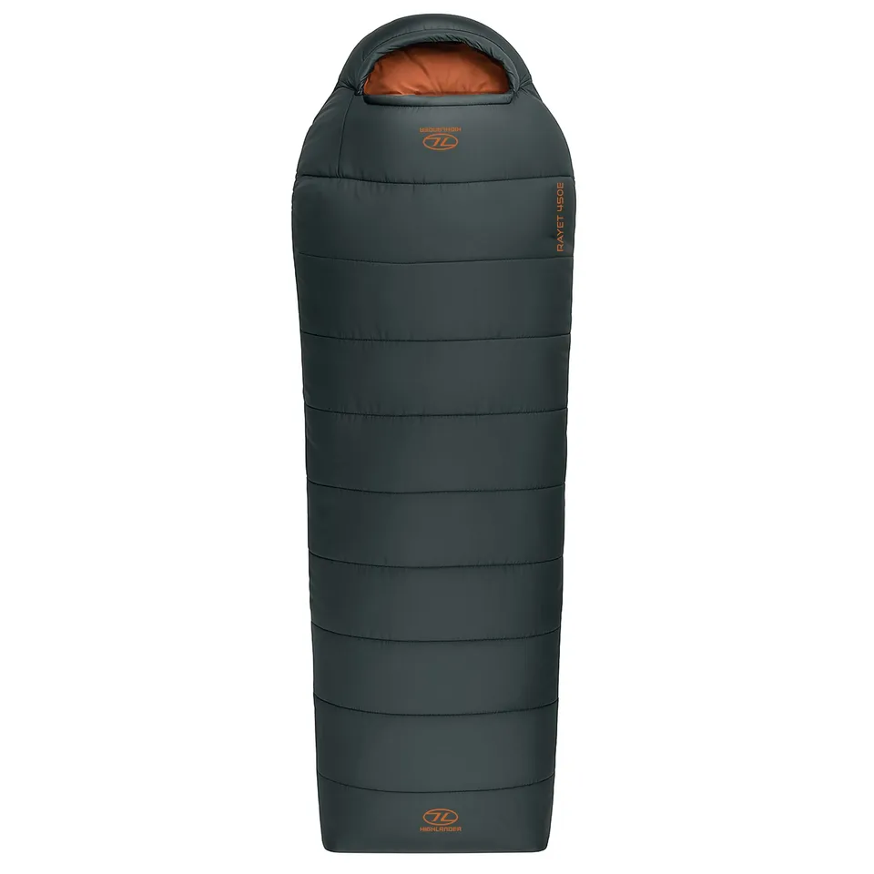 Highlander Rayet 450 sac de couchage 4 saisons gris foncé