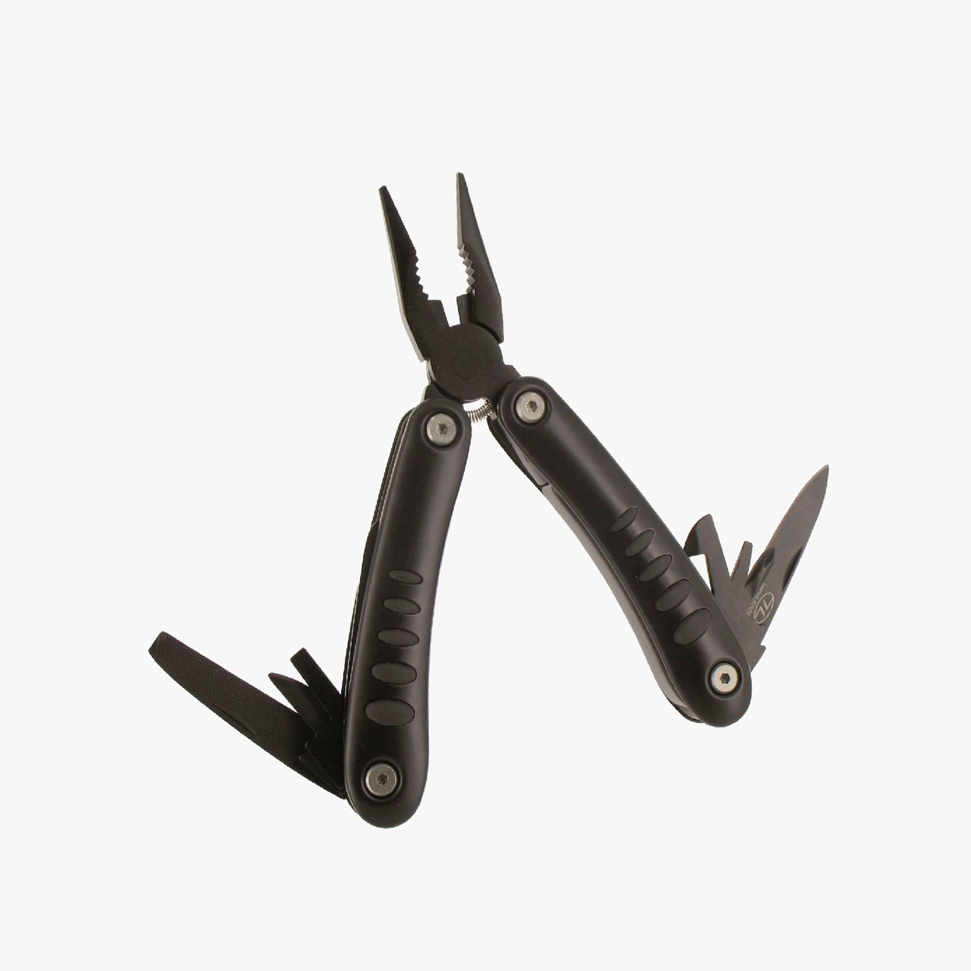 Highlander Harrier outil multifonction noir acier 420A
