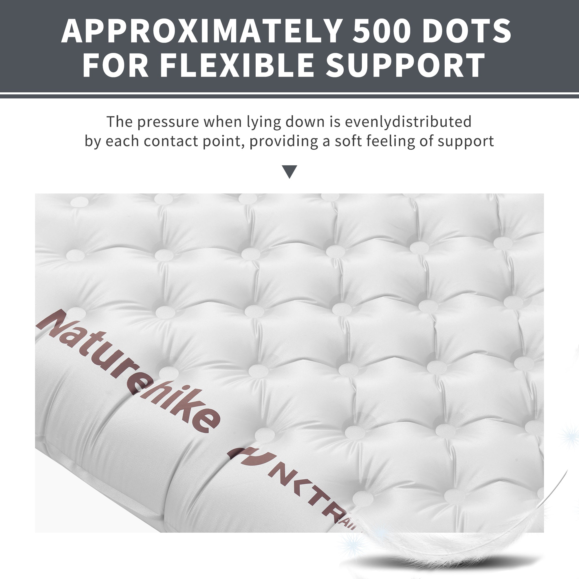 Naturehike TuYe R8.8 matelas gonflable 196x64 cm