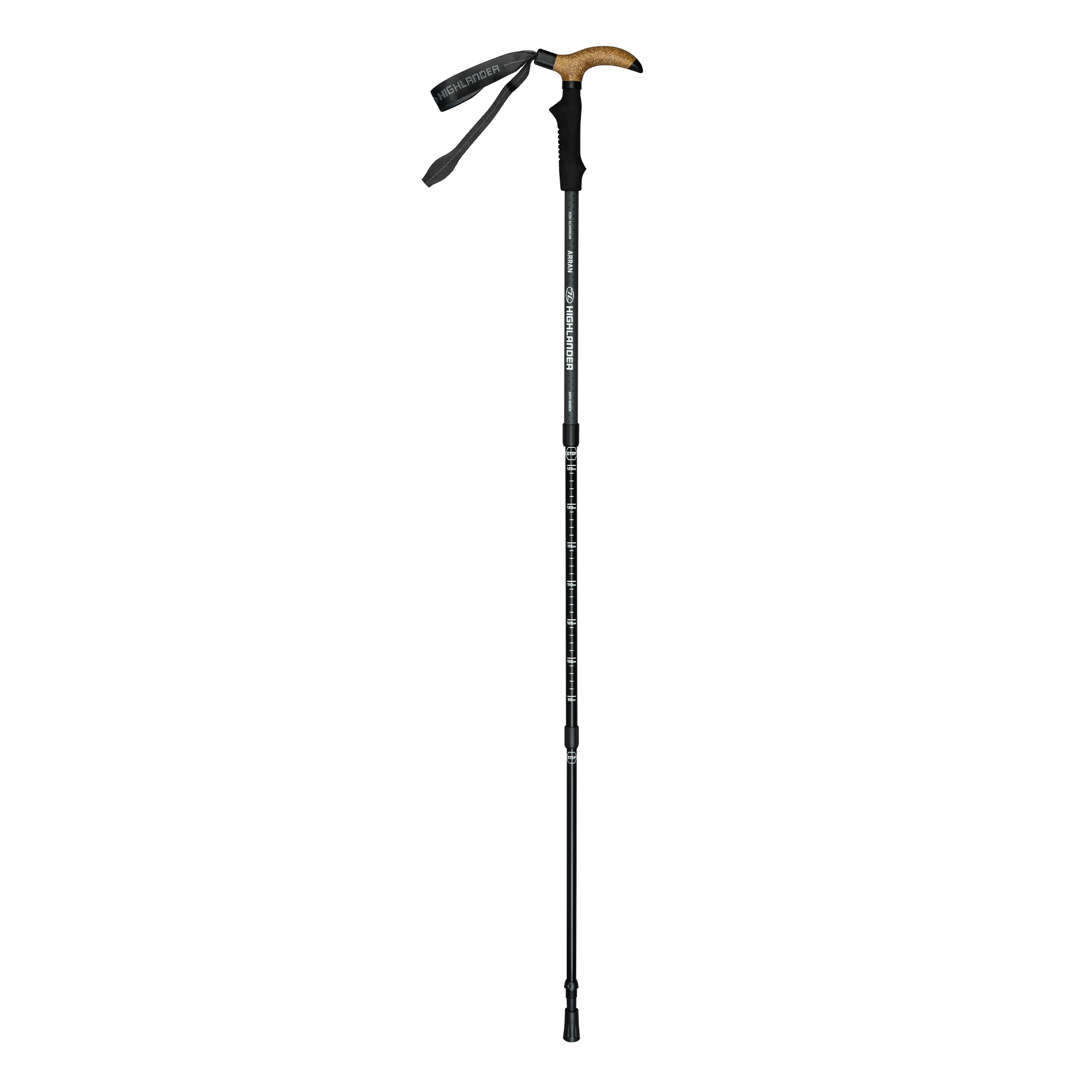HIGHLANDER Arran bâton de marche aluminium réglable