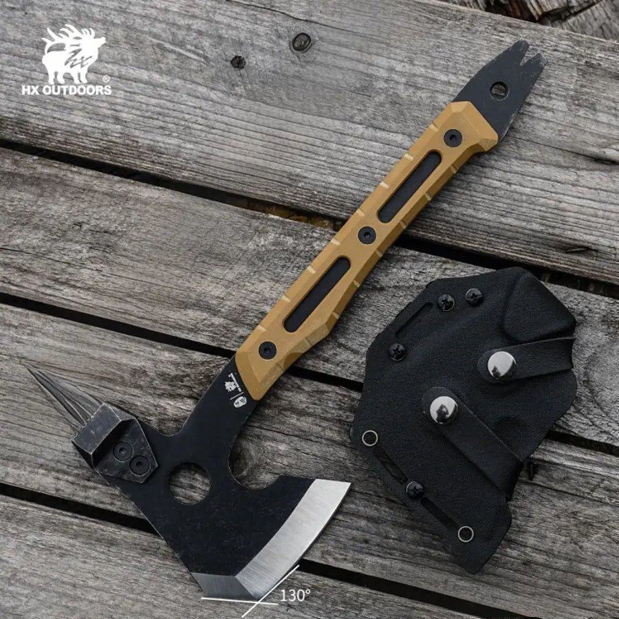HX Ironside FT-16B hachette camping TAN G10 711 g