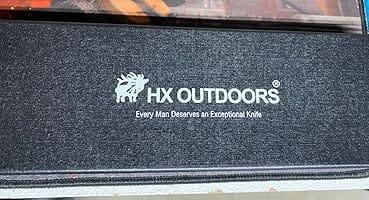 HX Survival Master 4 couteau fixe 95 mm manche noir