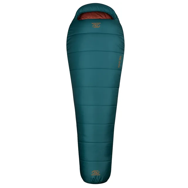 Highlander Rayet 350 Sac Couchage Momie 3 Saisons Vert