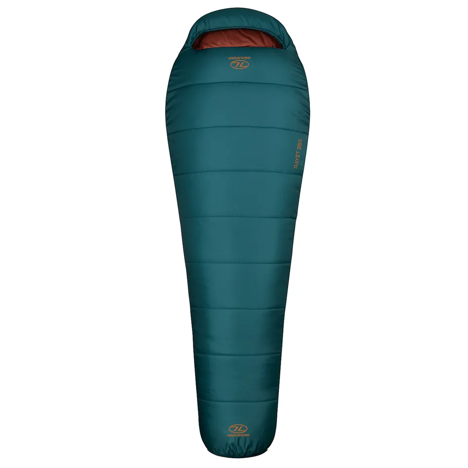 Highlander Rayet 350 Sac Couchage Momie 3 Saisons Vert