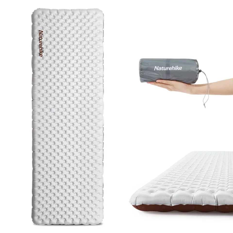 Naturehike TuYe R5.8 Matelas Gonflable Gris 183x58 Momie