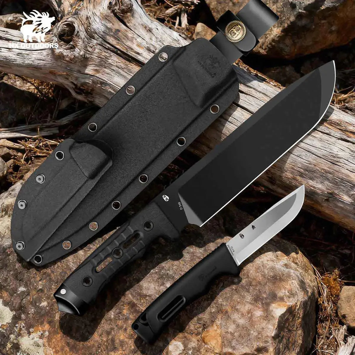HX Nightstalker Plus D-348 chopper DC53 lame 21,5 cm G10