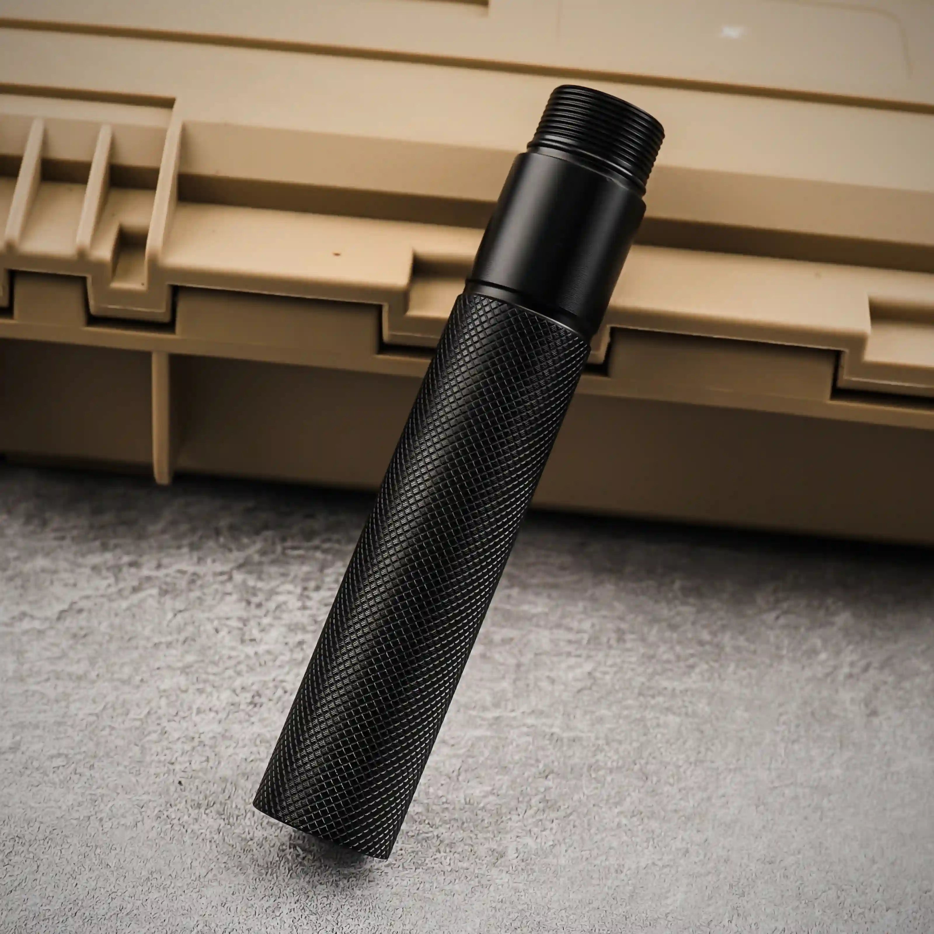 HX YP-150 manche extension pelle alu 15,5 cm noir