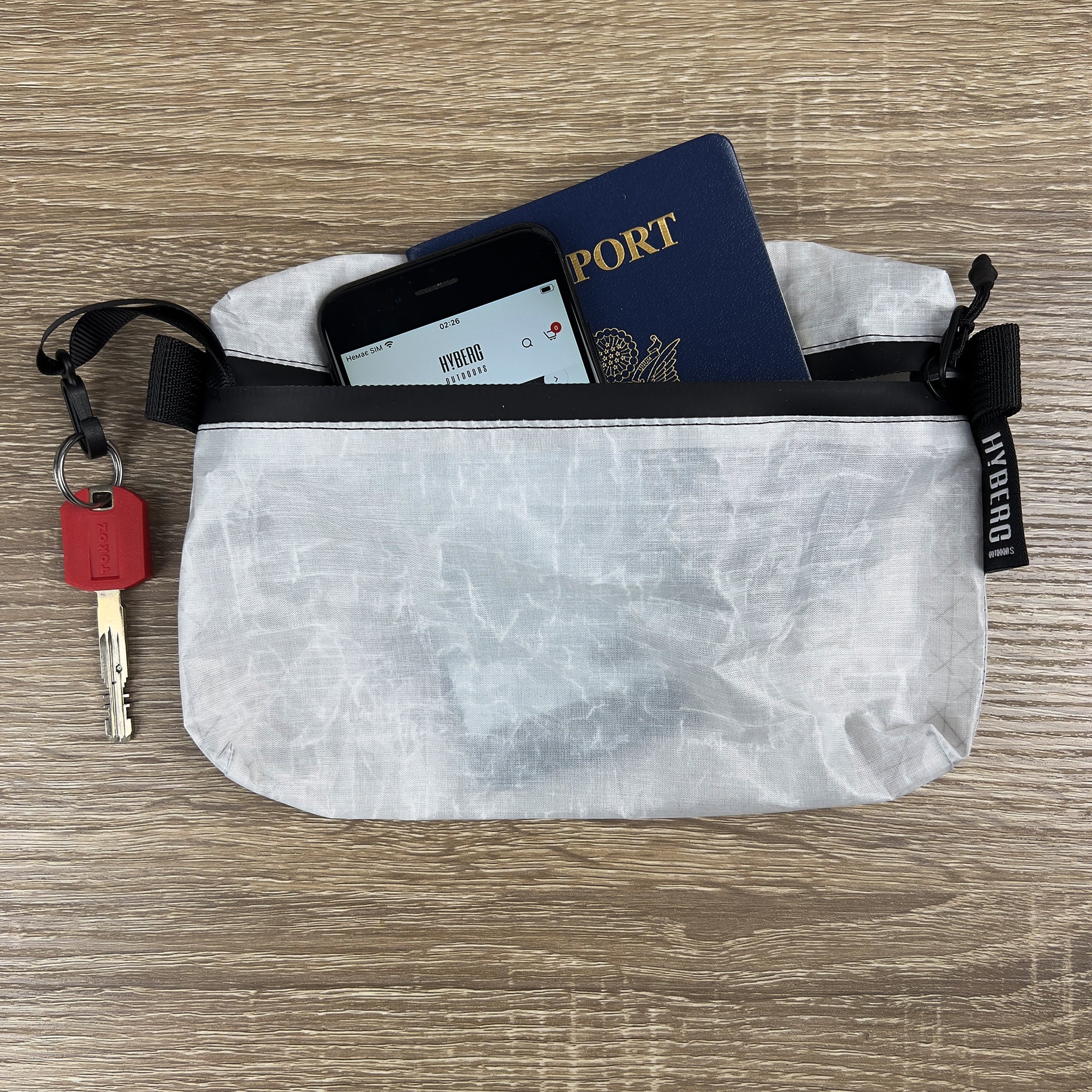Hyberg Pilger Lite pochette documents Dyneema 22 g
