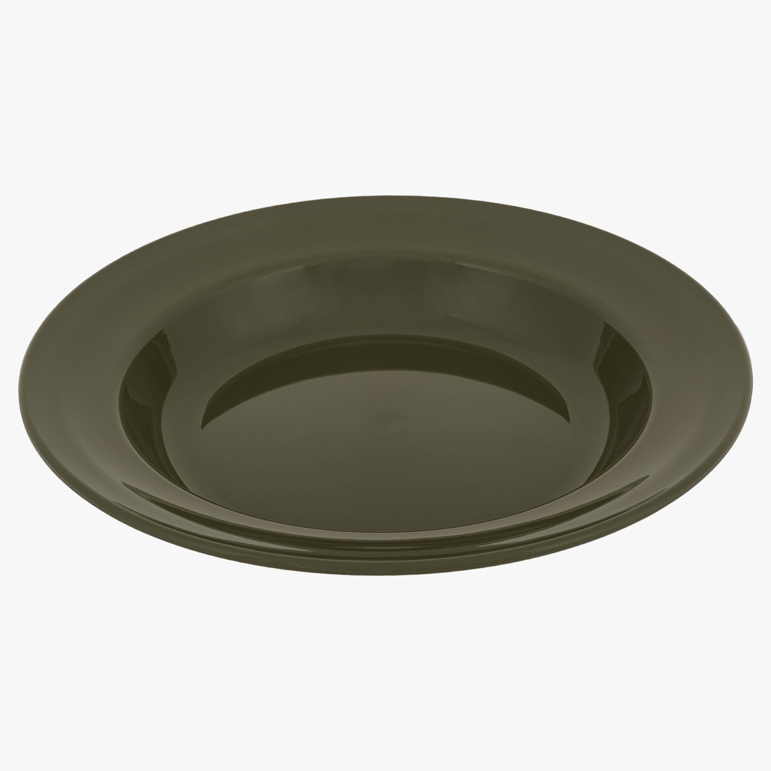 Highlander Deep Plate assiette camping 22 cm corail