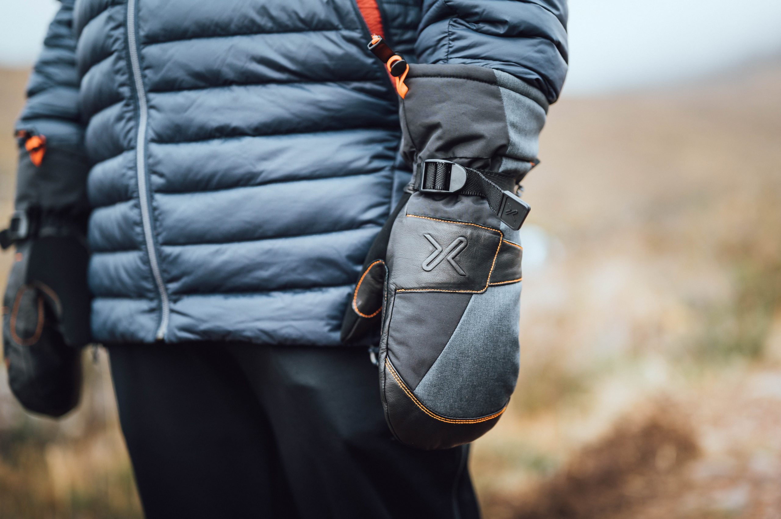 Terra Nova Extreme Meridian Mitts moufles cuir imperméable