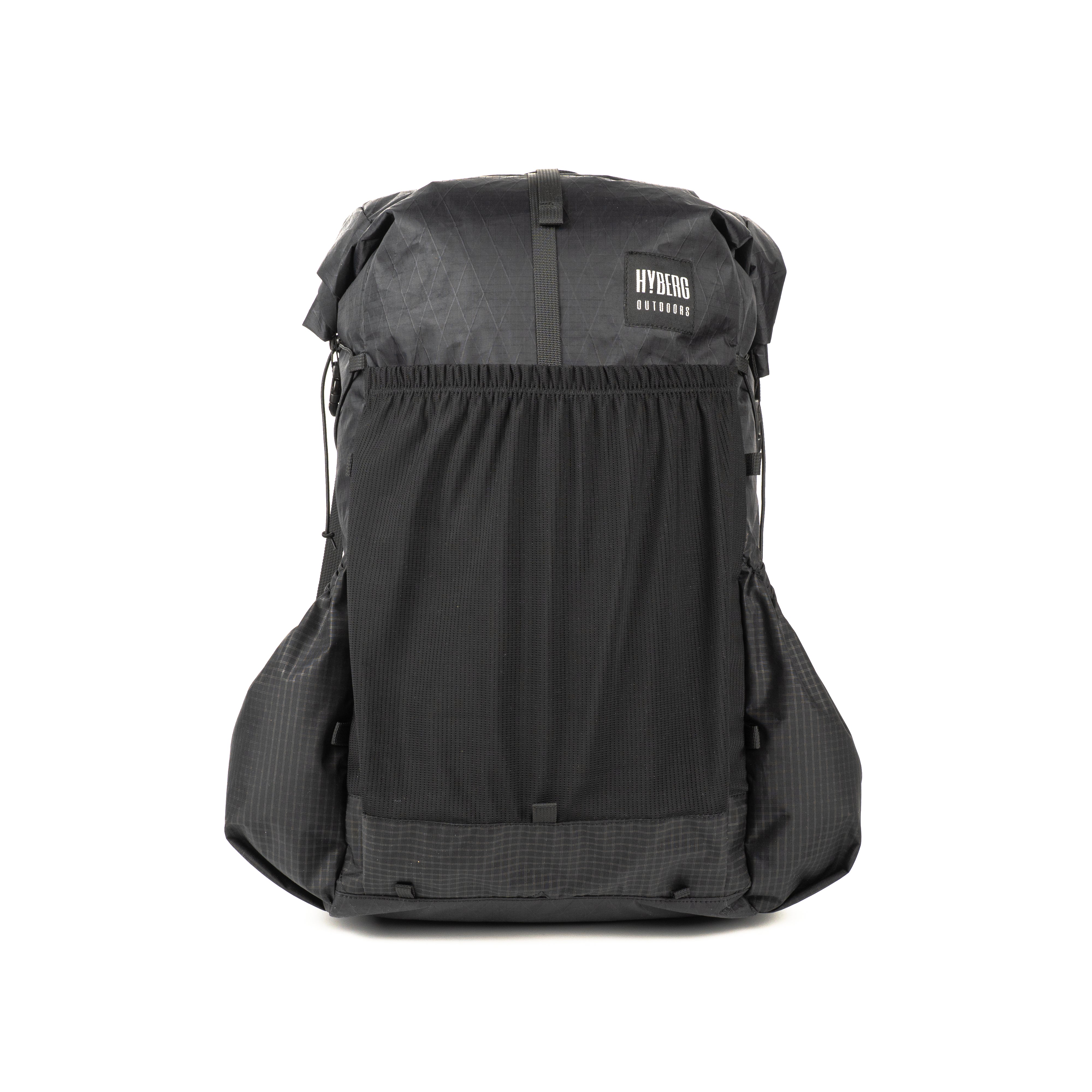 Hyberg Bandit sac à dos 40 L X-Pack noir 480 g roll-top