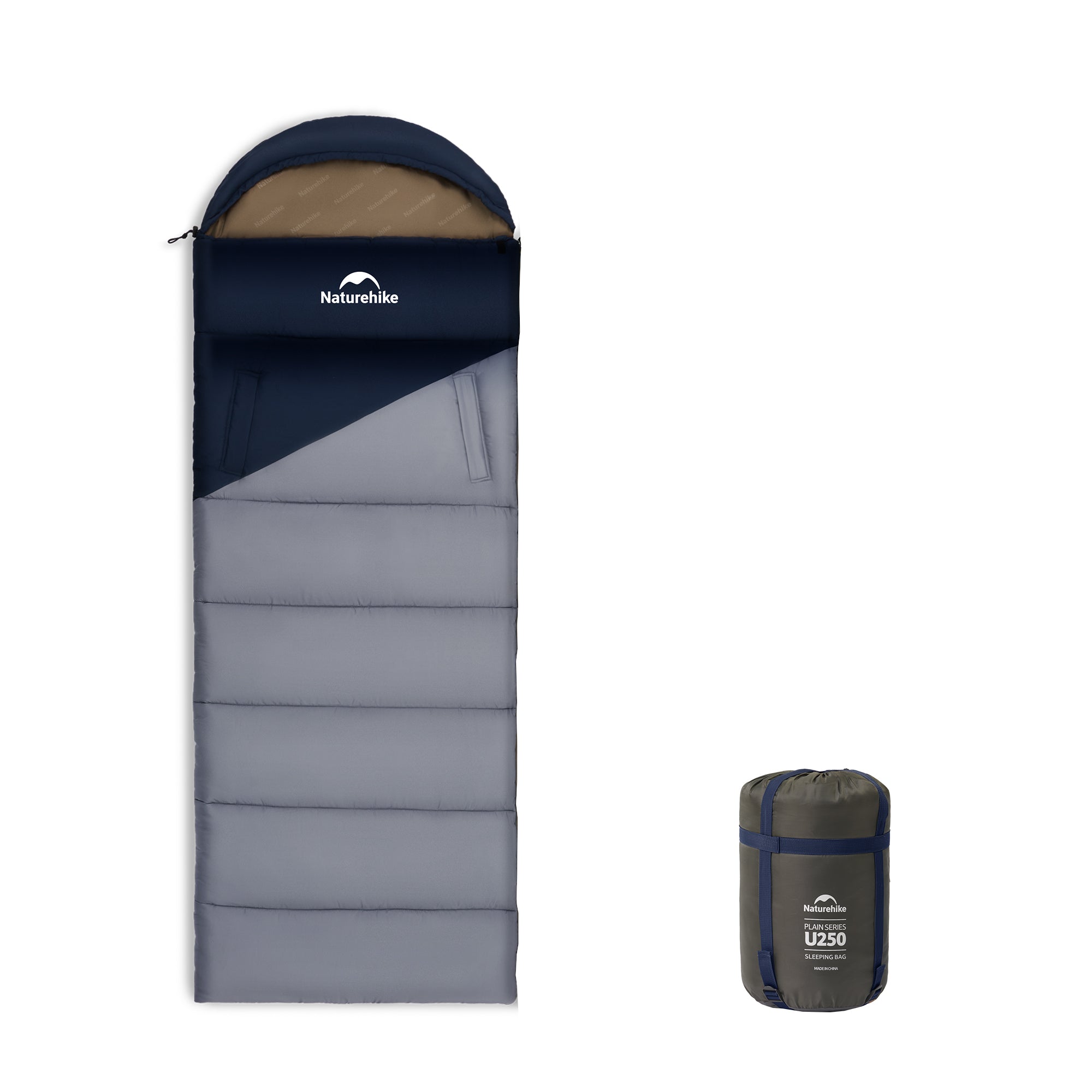 Naturehike Solora U250 sac couchage synthétique 8°C vert