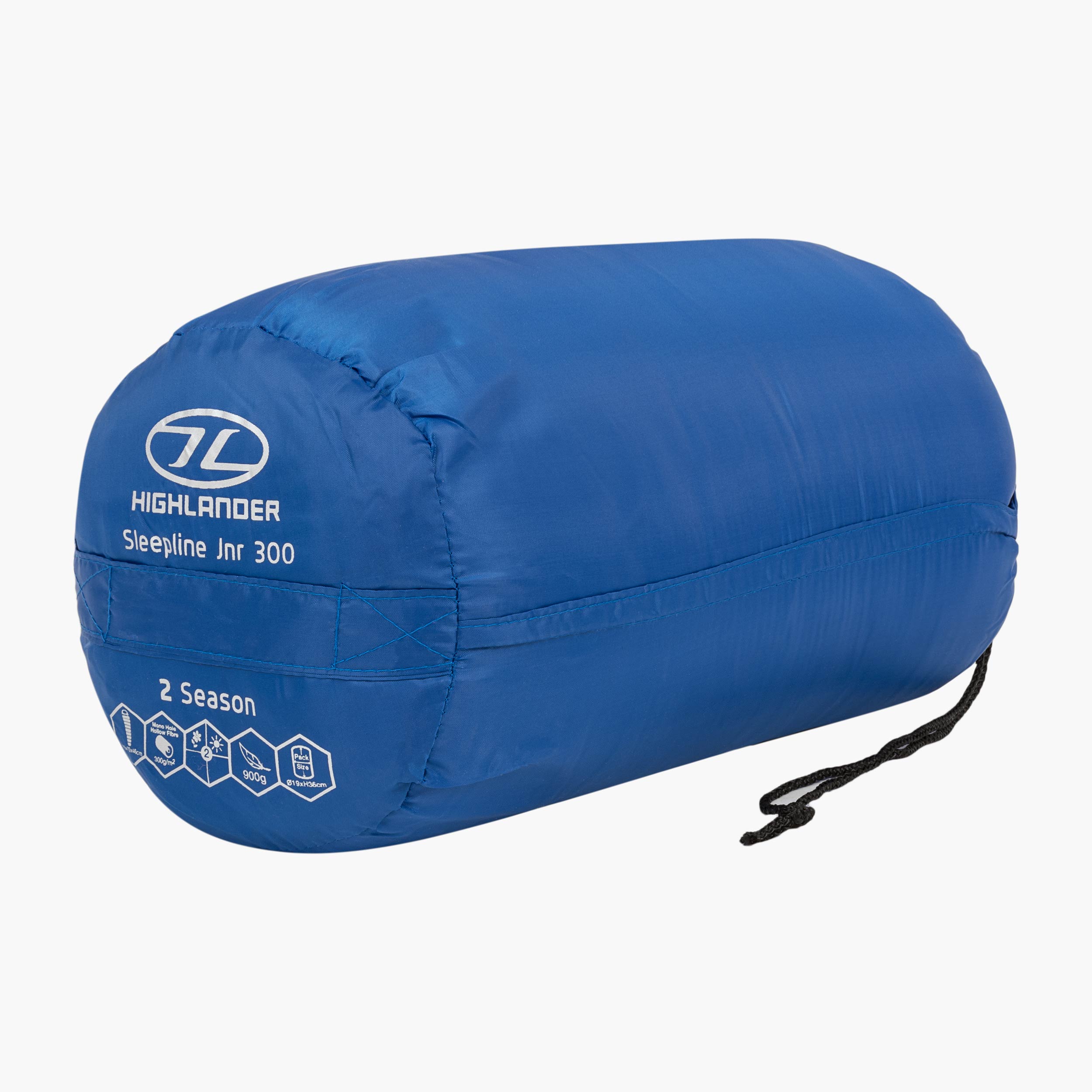 Highlander Sleepline 300 sac de couchage enfant momie bleu