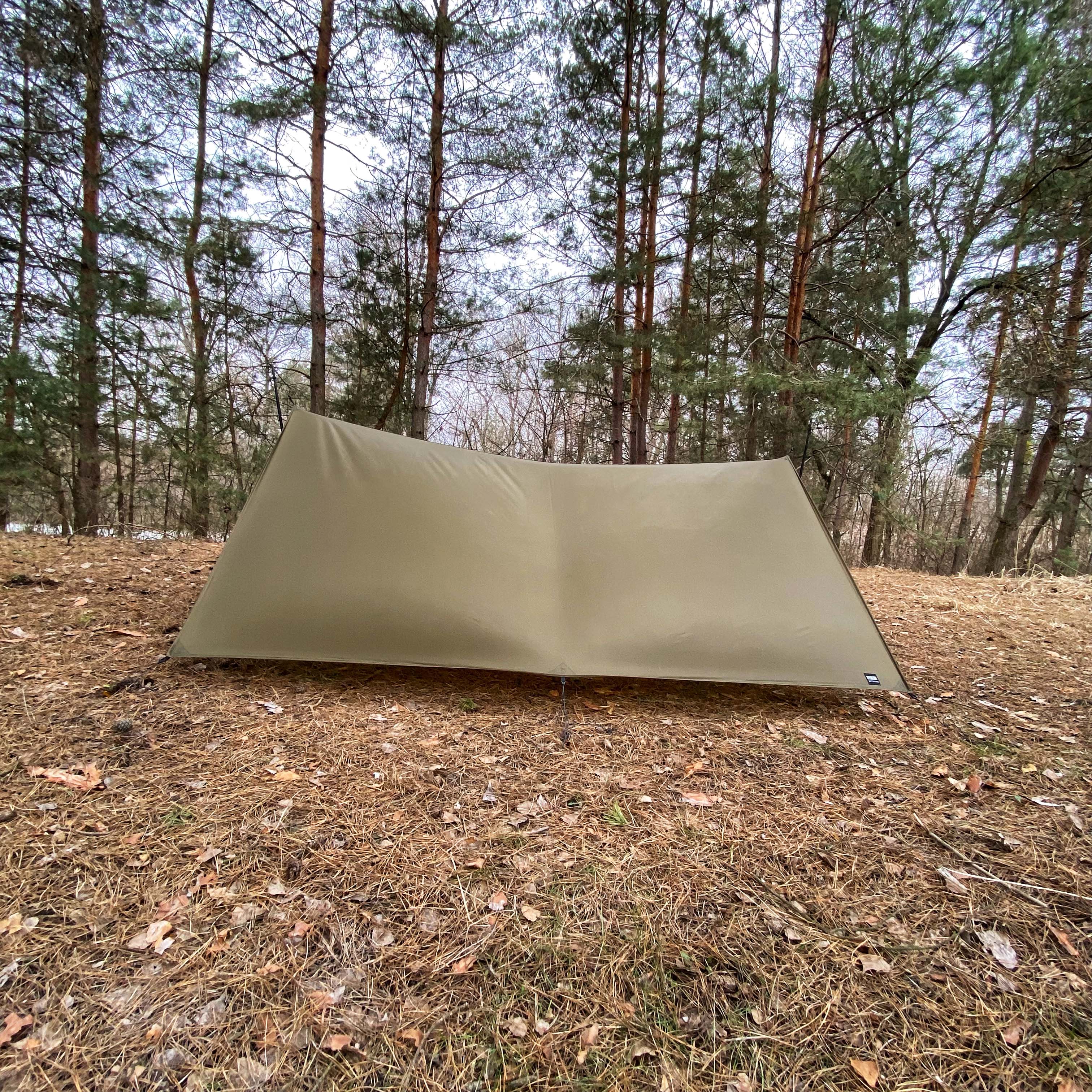 Hyberg Zolo Max tarp 2 personnes olive 340g