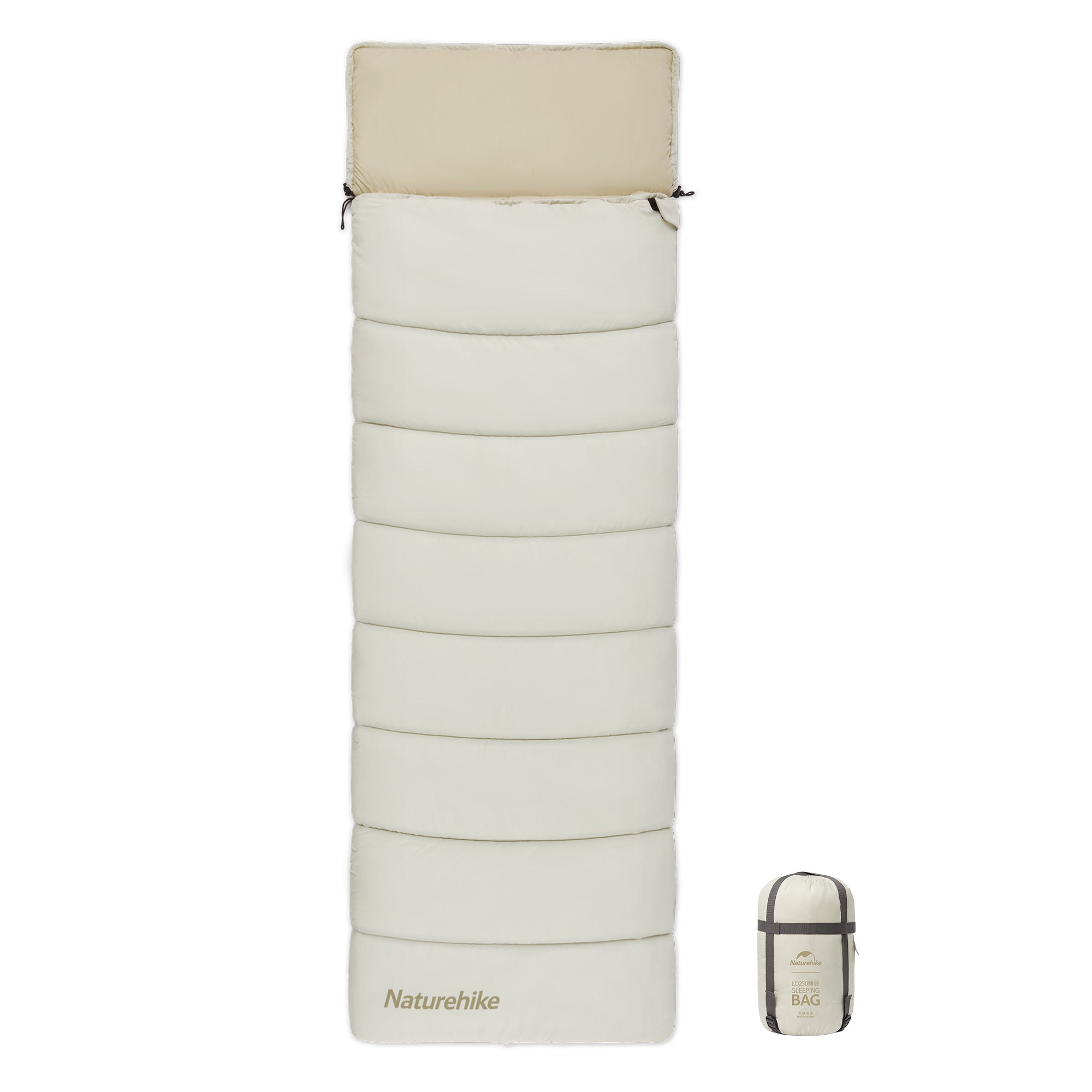 Naturehike LD250 sac de couchage vert imperméable -12°C