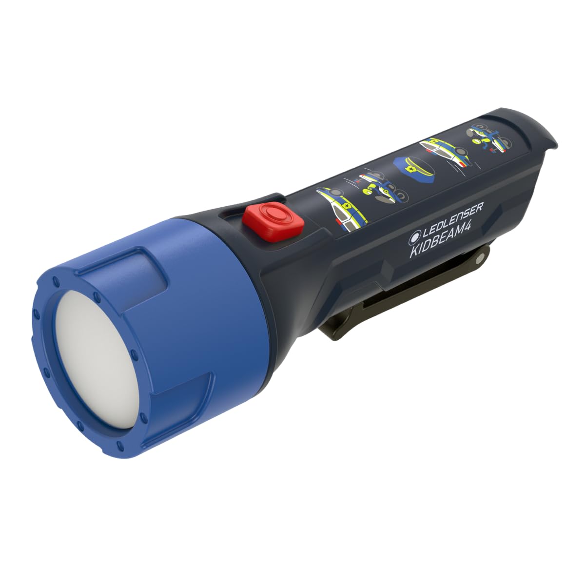 Ledlenser KidBEAM4 lampe torche enfant violet piles AAA