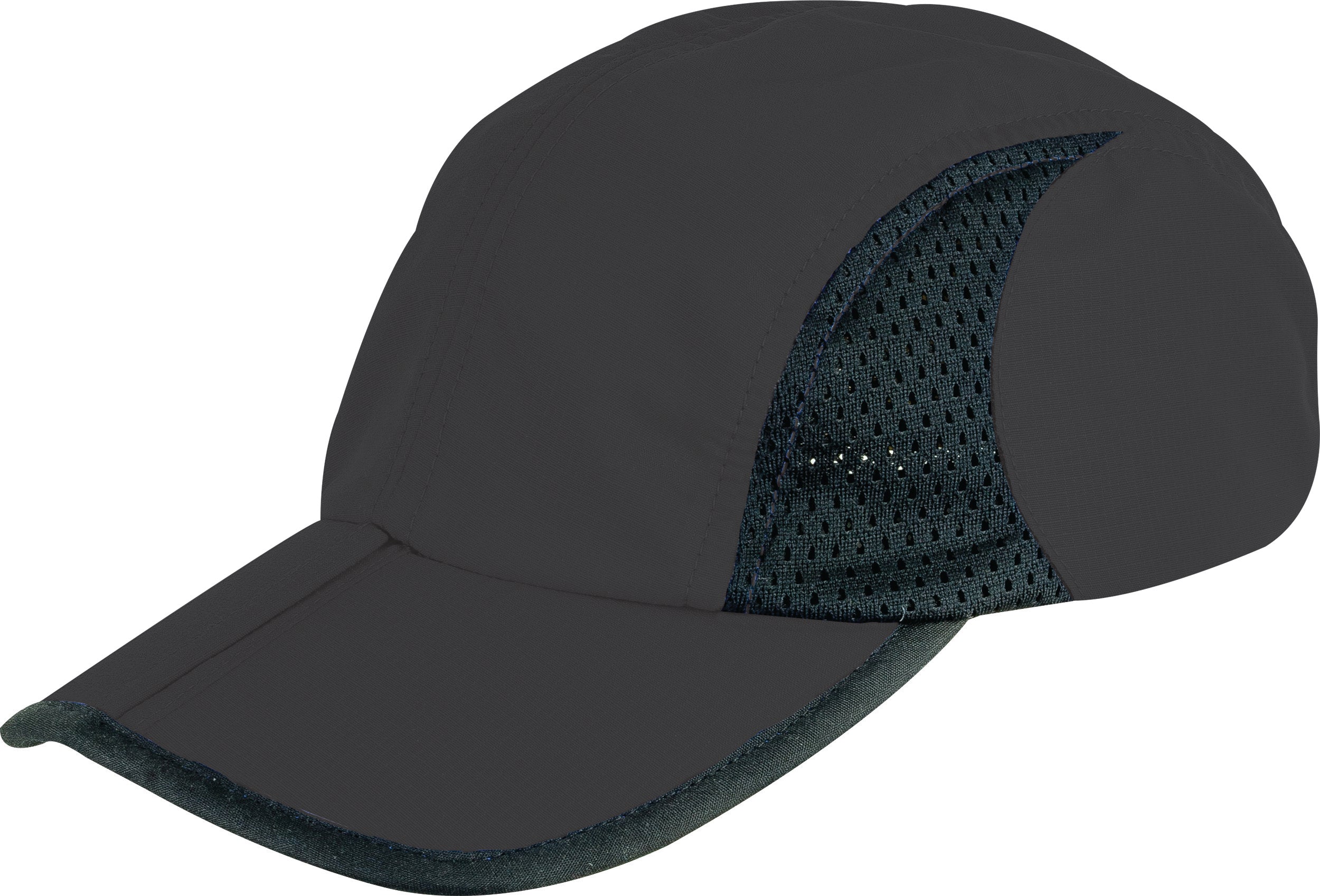 Highlander Trekker casquette trekking noire avec pochette