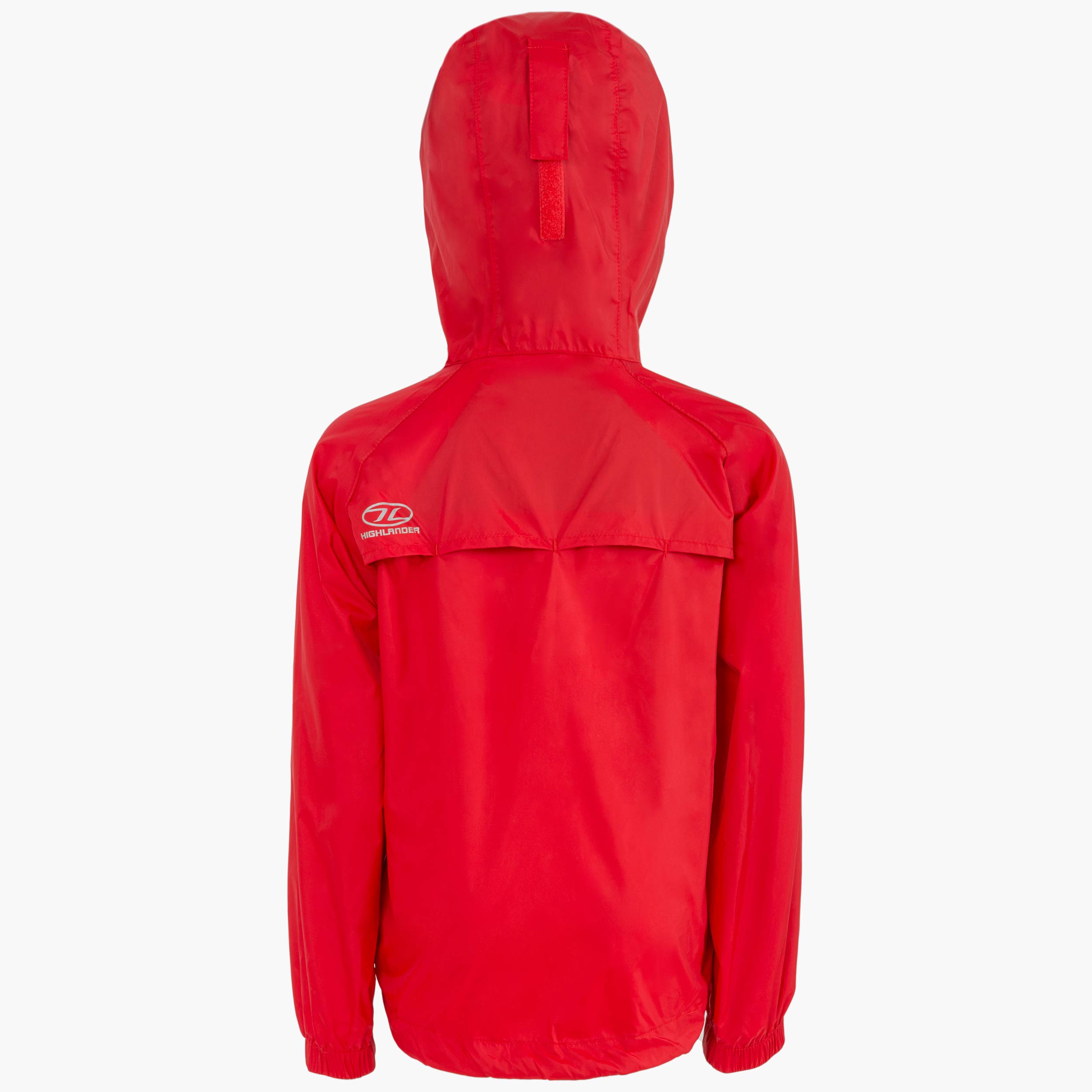 Highlander Stow & Go veste imperméable enfant bleu pliable