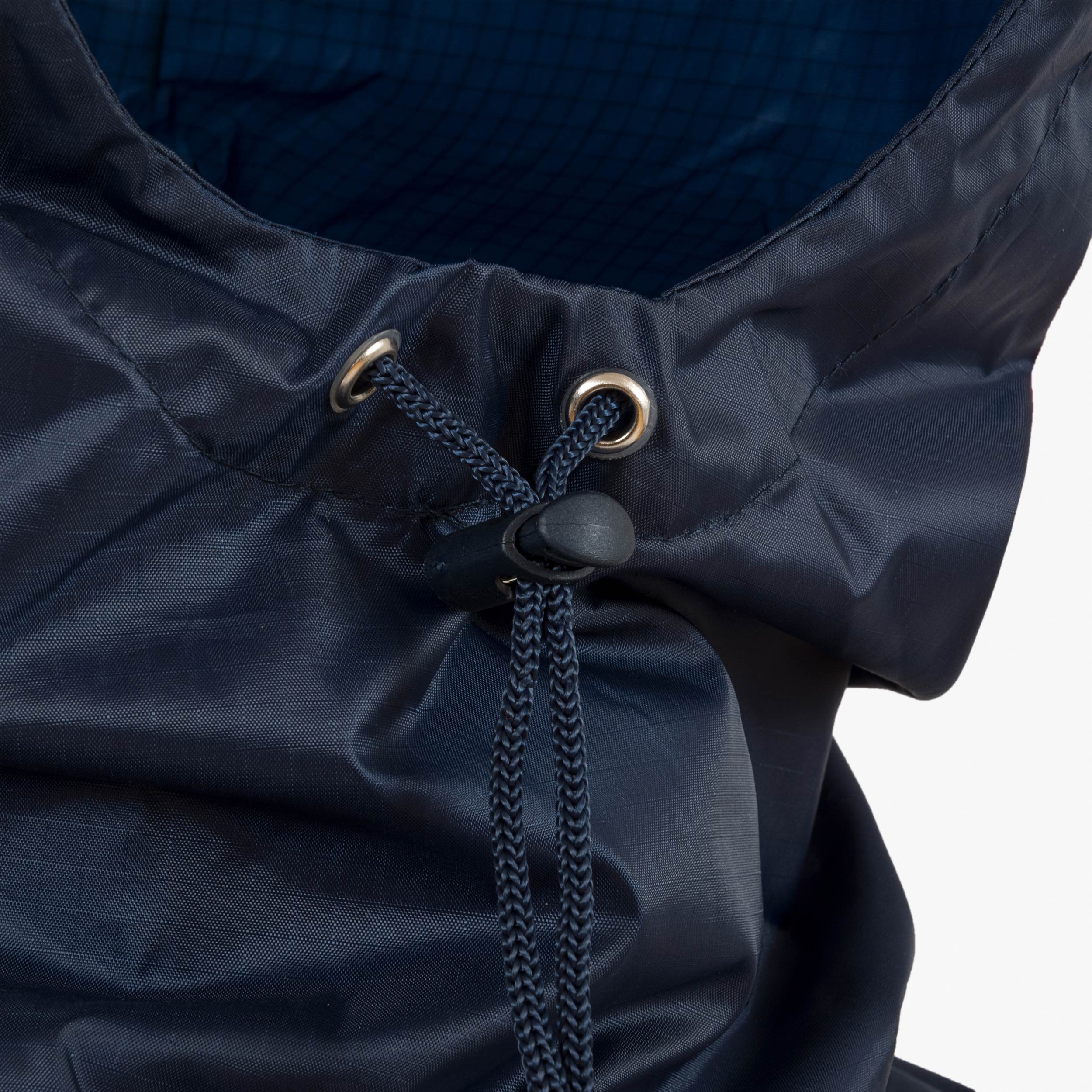 Highlander Adventure poncho pluie Navy à capuche