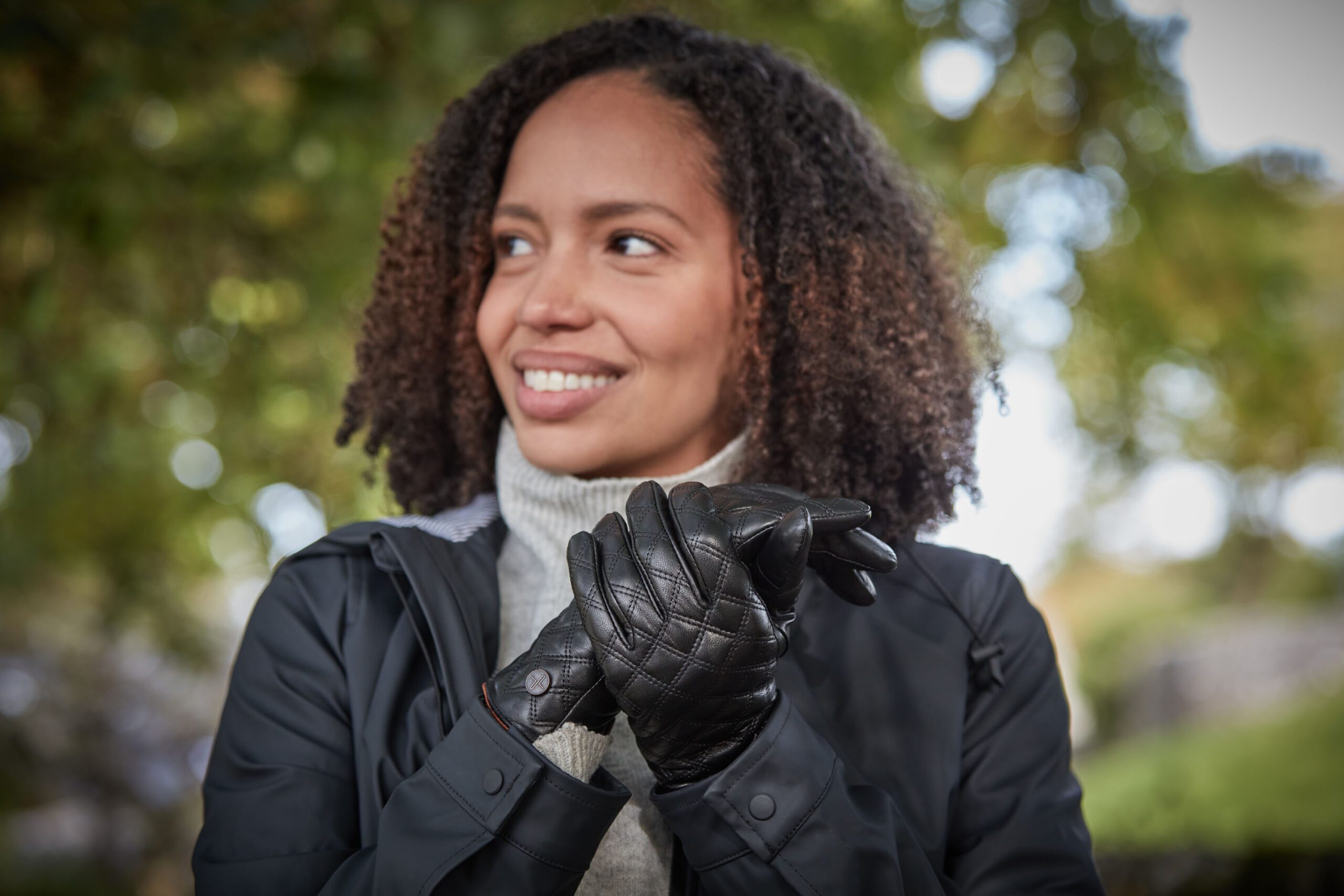 Terra Nova Active Fernie gants cuir femme tactiles