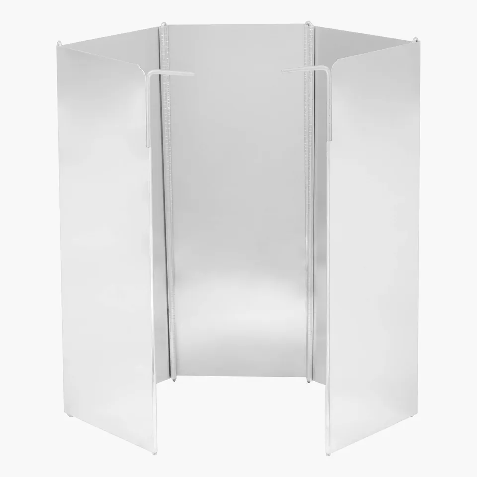 Highlander Cooking Pare-vent Réchaud Aluminium Pliable Léger