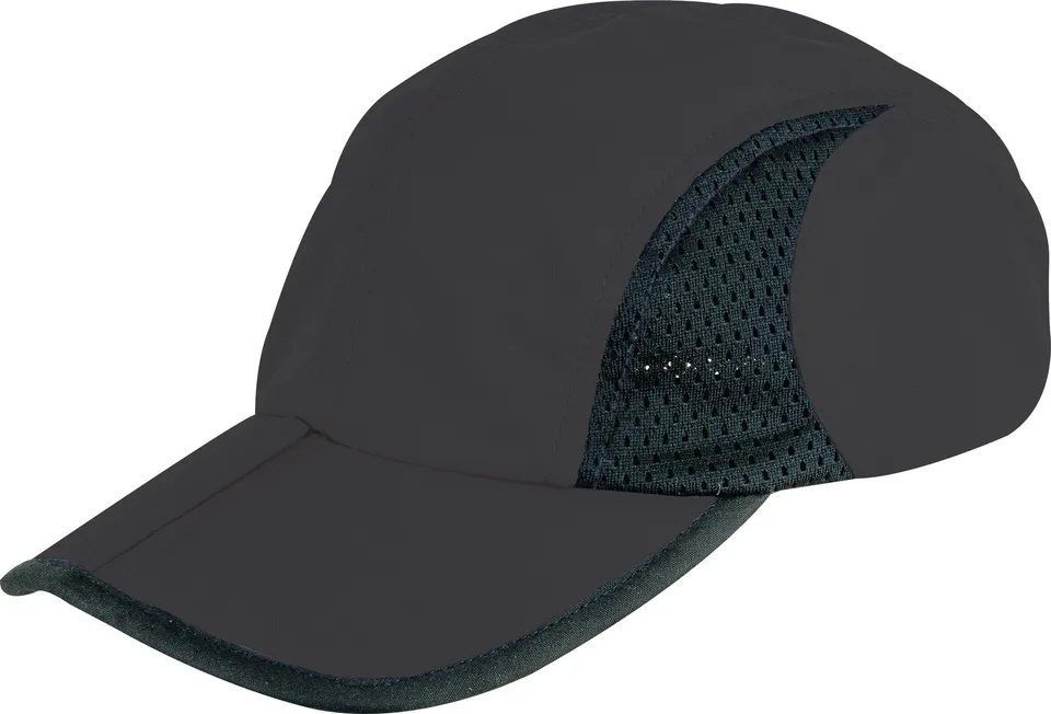 Highlander Trekker casquette trekking noire avec pochette