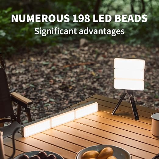 Naturehike Lanterne Camping LED 2000 lm Pliable IP54