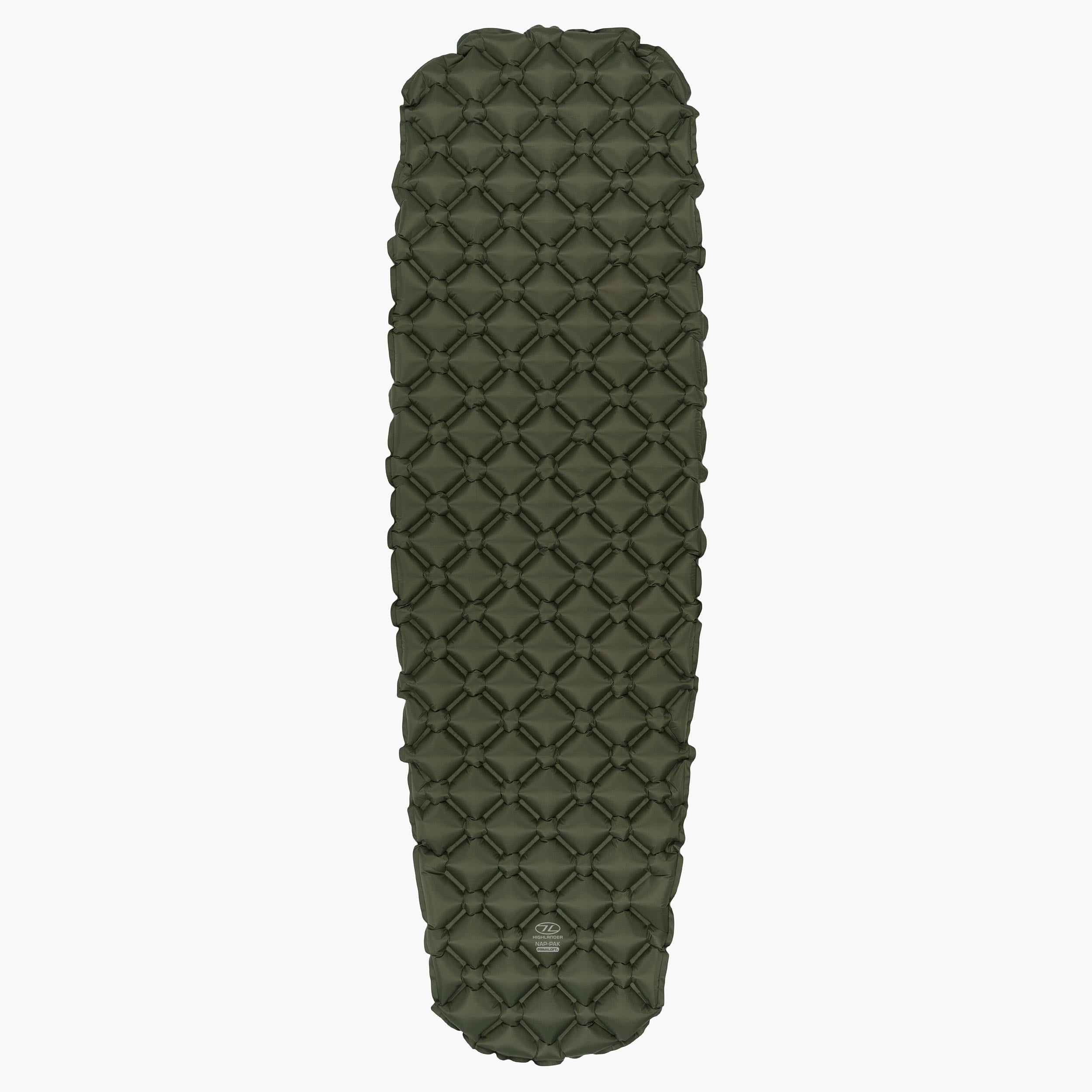 Highlander Nap-Pak matelas gonflable 190 cm olive 5 cm 415 g