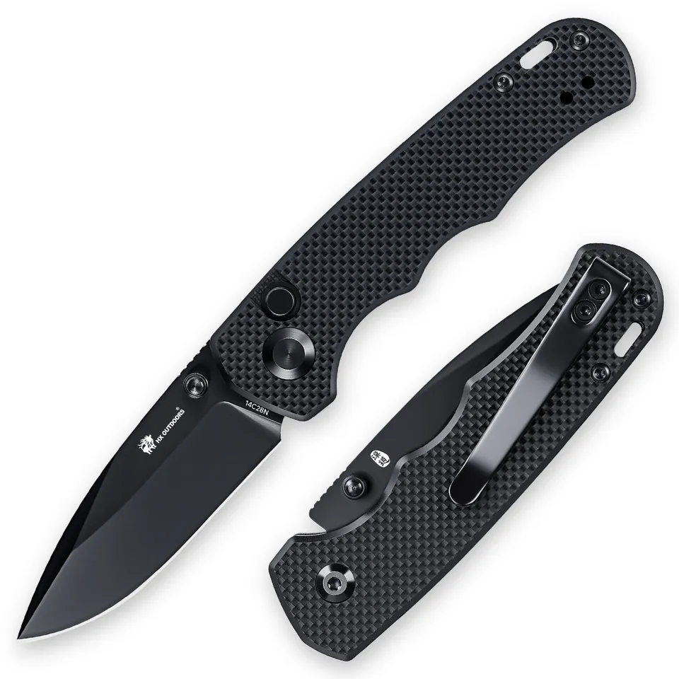HX Scout ZD-127B-S couteau pliant lame noire