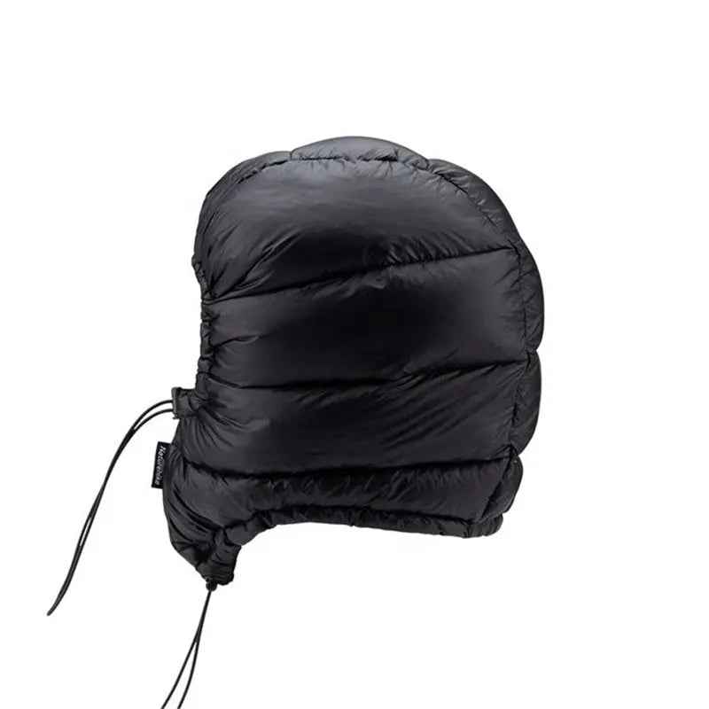 Naturehike chapeau duvet oie bonnet hiver noir 72g 750+