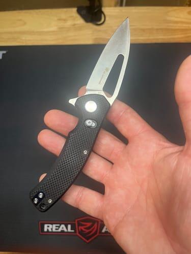 HX Voyager ZD-091S couteau pliant D2 manche G10 noir