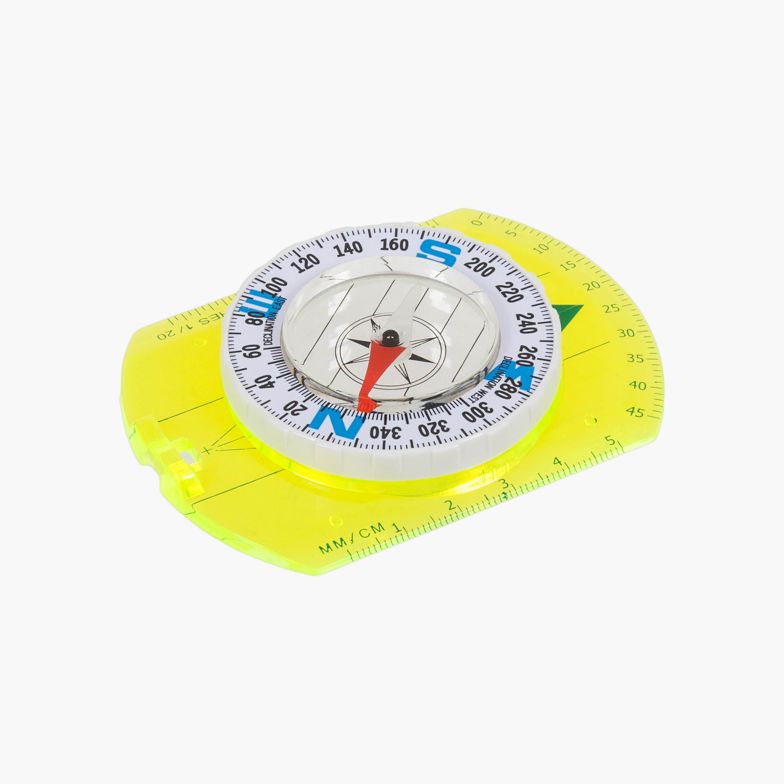 Highlander Navigation boussole orientation plaquette jaune