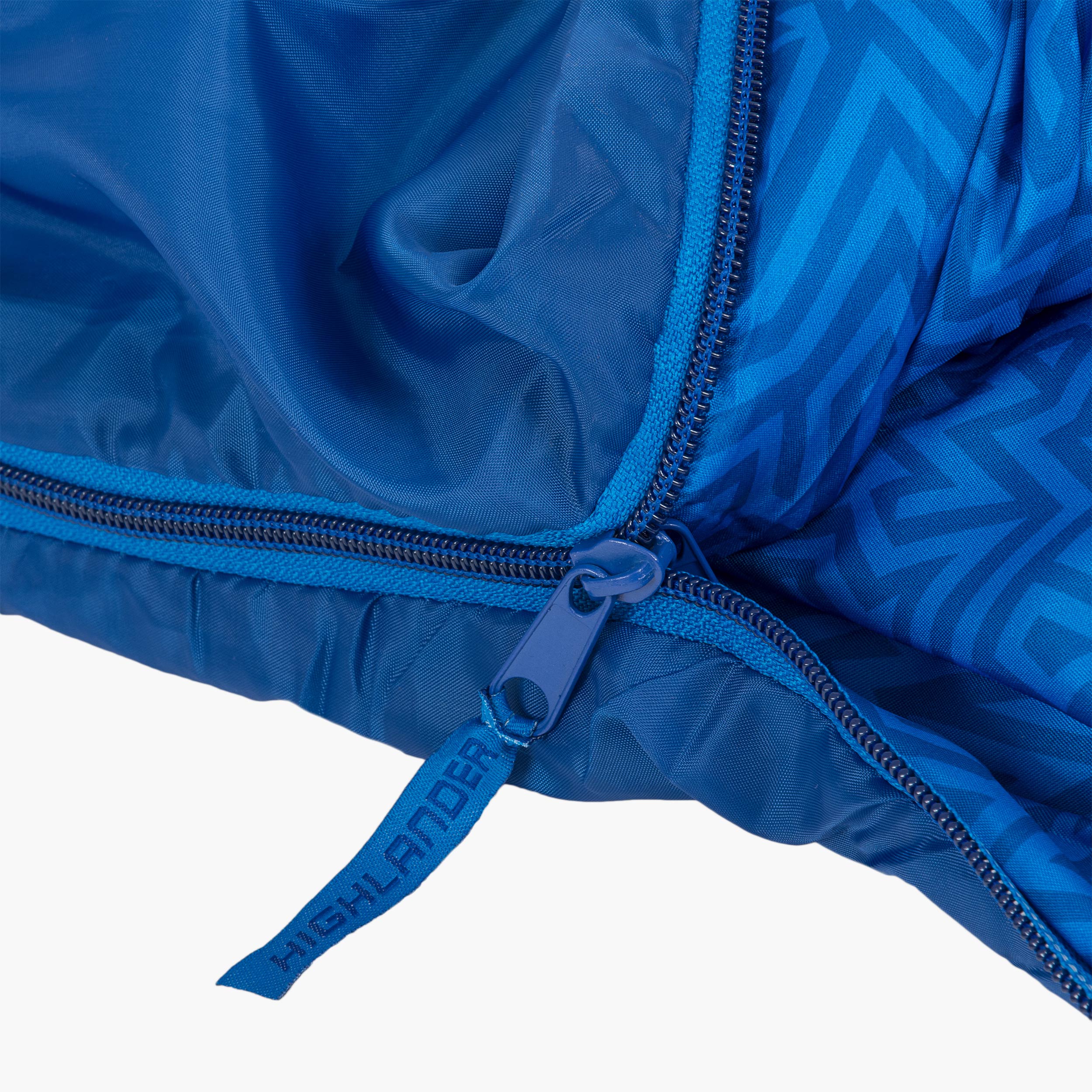 Highlander Sleepline 300 sac de couchage enfant momie bleu