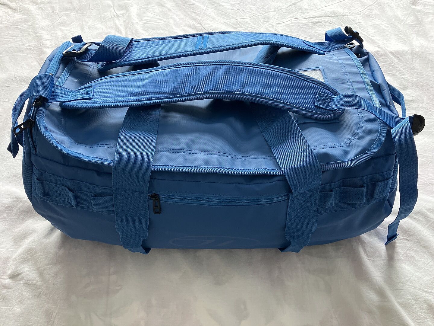Highlander Storm Kitbag sac polochon bleu 65L