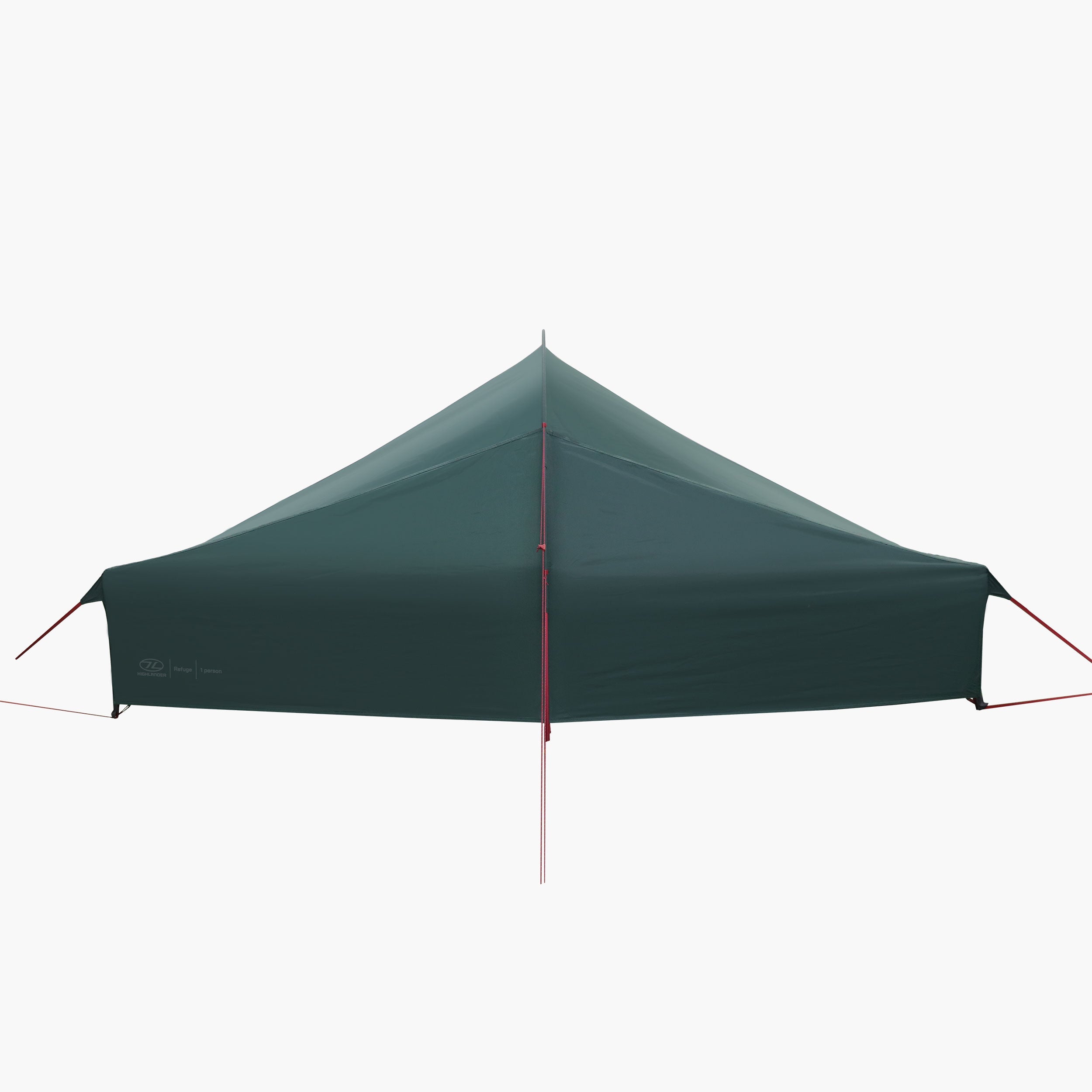 Highlander Refuge Tente 1 Personne Vert Pin 4000mm Alu