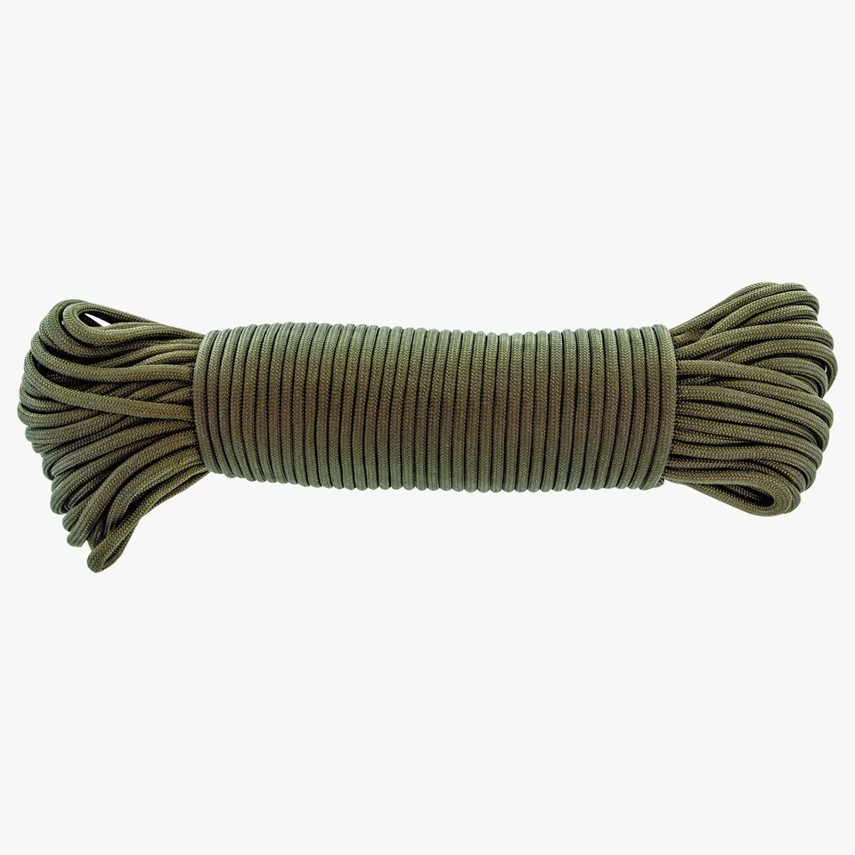 Highlander Survival paracorde olive 4mm x 15m urgence