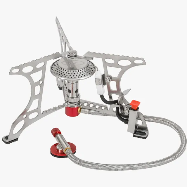 Highlander Triplex réchaud gaz camping compact 225g piezo