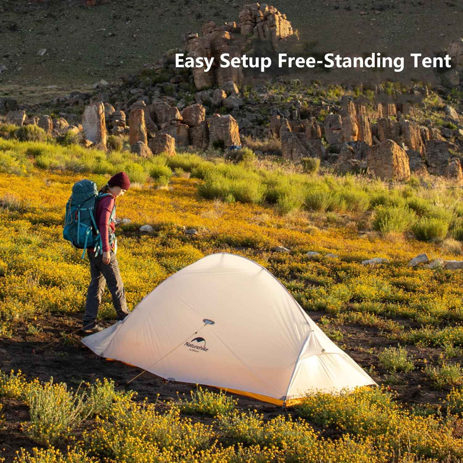 Naturehike Cloud Up EXT tente camping 2 places 1,34 kg