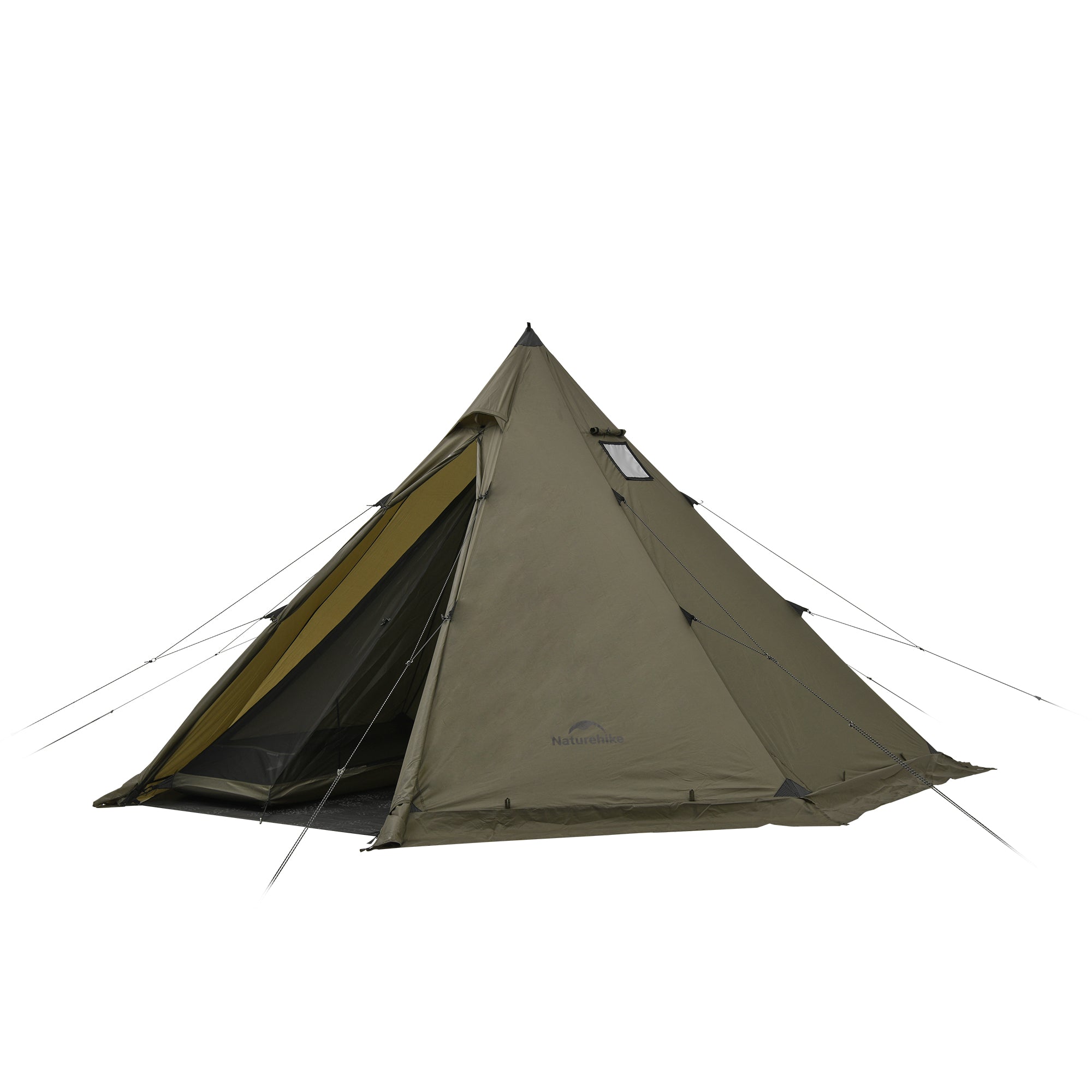 Naturehike Ranch Fire tente tipi 6 personnes chauffante