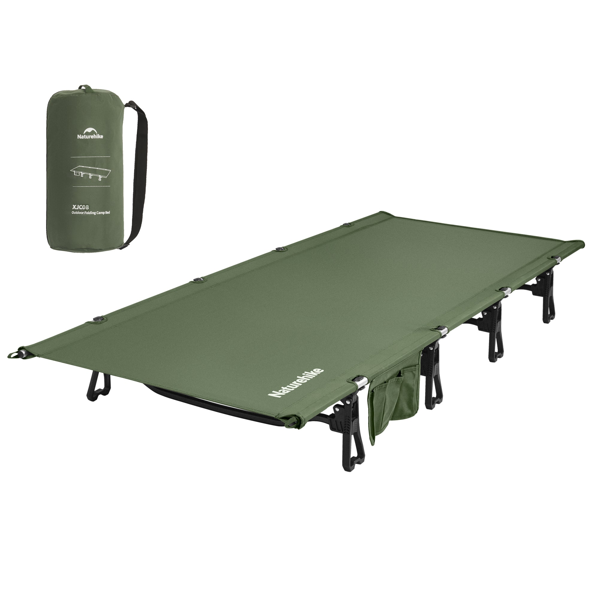 Naturehike GreenField XJC08 Lit de Camp Pliant 150kg