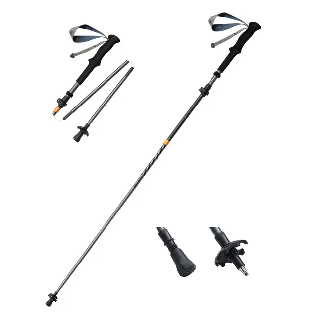 Naturehike Gale Terk UL bâton randonnée carbone 103-120 cm