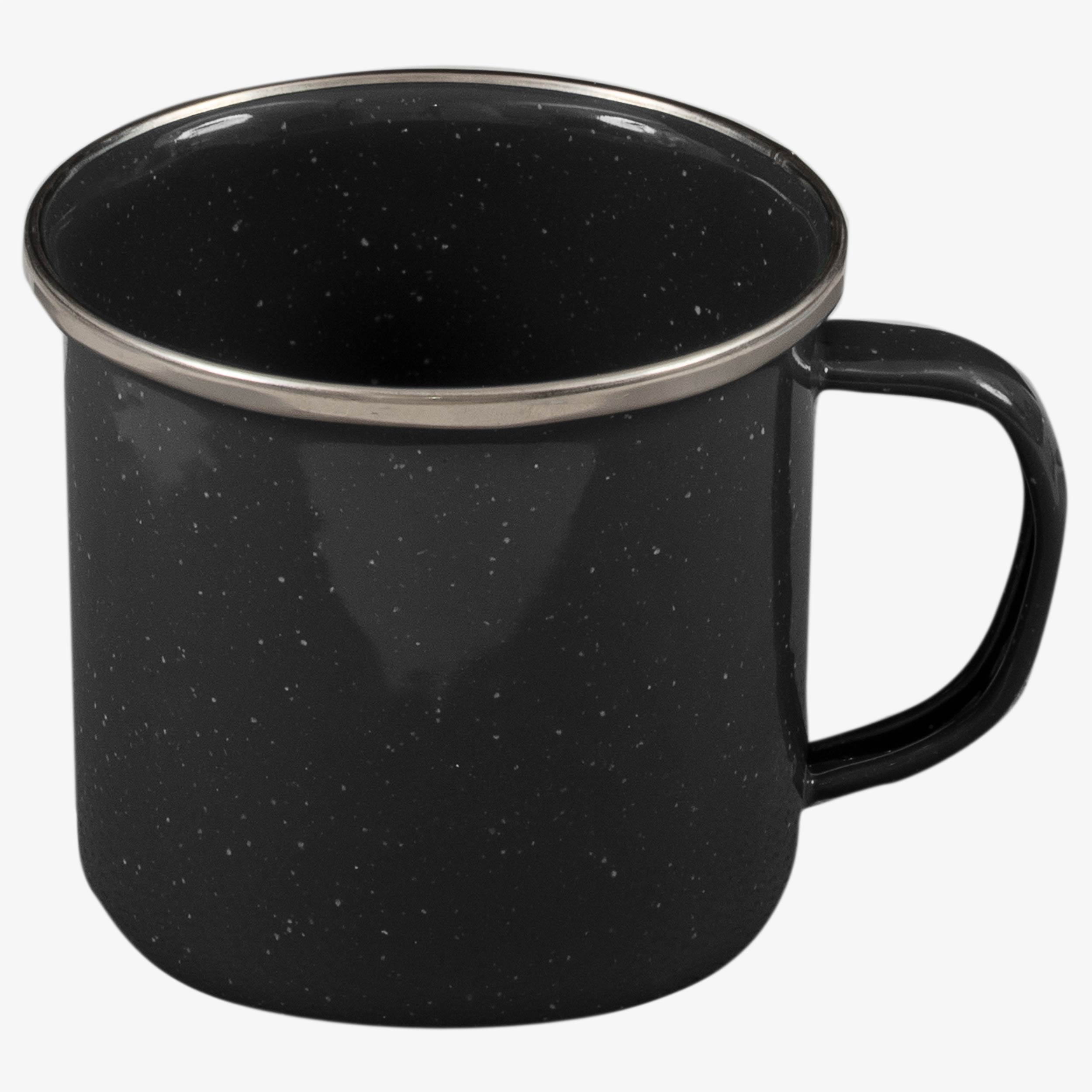 Highlander Mug émaillé vintage 275ml noir